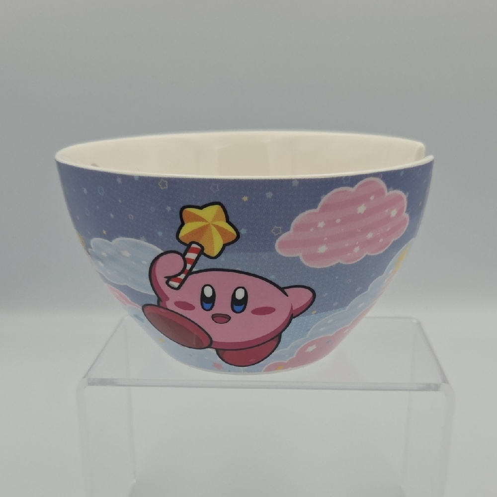 Kirby Star Ceramic Ramen Rice Bowl Bioworld Bowl Nintendo Star Rod